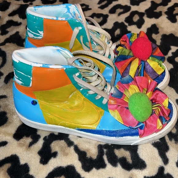 Bundle of clown rainbow costume pieces Nike - Picture 10 of 13